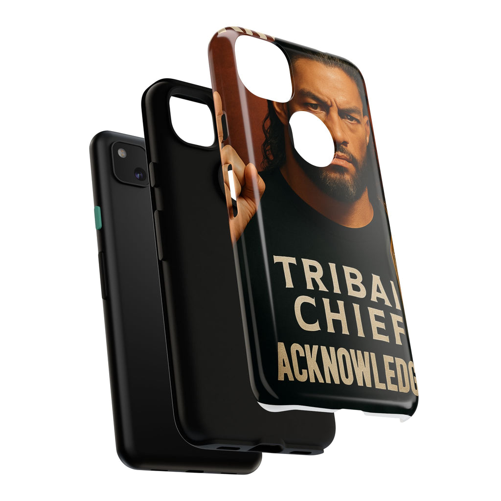 Tribal Chief Phone Case, Tough Cases, Wrestler Fan Gift, Sporty Accessories, WWE Inspired Cover, Unique Mobile Protection