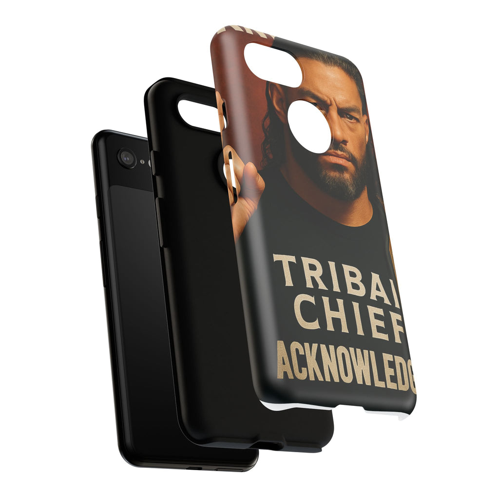 Tribal Chief Phone Case, Tough Cases, Wrestler Fan Gift, Sporty Accessories, WWE Inspired Cover, Unique Mobile Protection