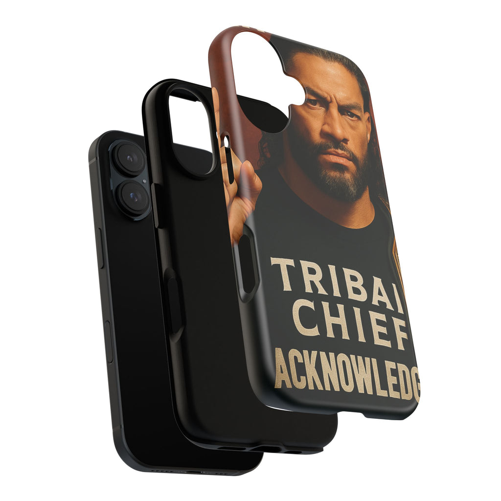 Tribal Chief Phone Case, Tough Cases, Wrestler Fan Gift, Sporty Accessories, WWE Inspired Cover, Unique Mobile Protection