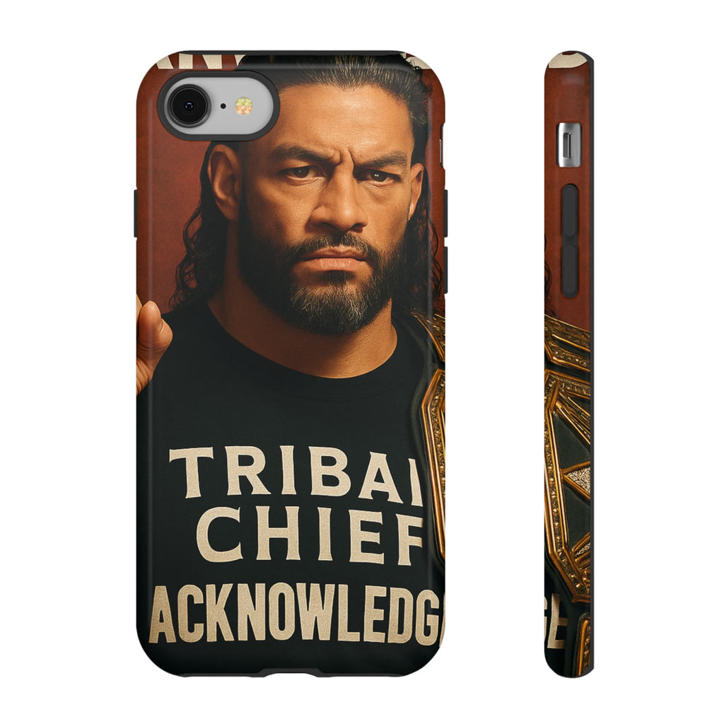 Tribal Chief Phone Case, Tough Cases, Wrestler Fan Gift, Sporty Accessories, WWE Inspired Cover, Unique Mobile Protection