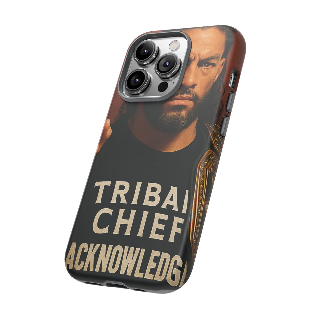 Tribal Chief Phone Case, Tough Cases, Wrestler Fan Gift, Sporty Accessories, WWE Inspired Cover, Unique Mobile Protection