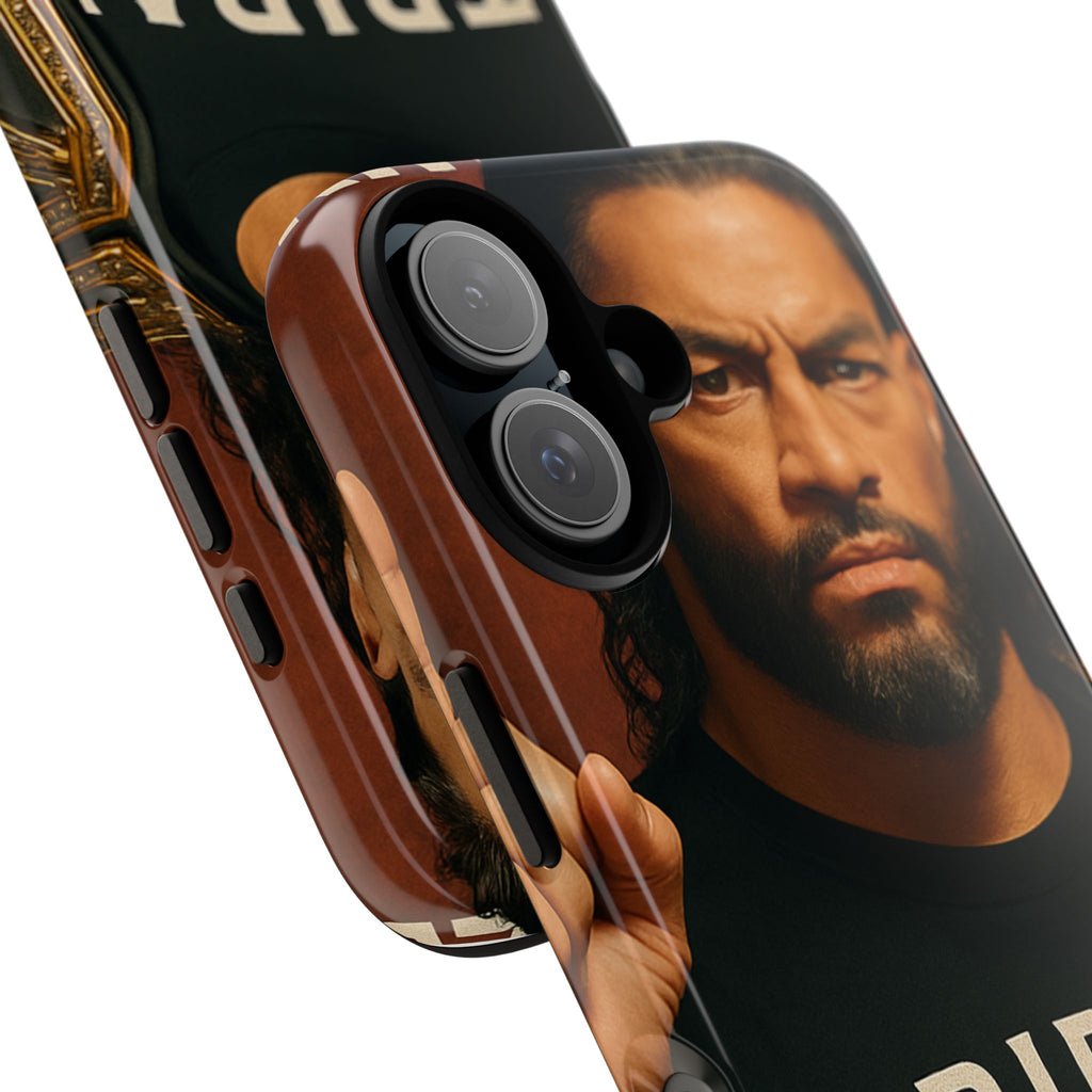 Tribal Chief Phone Case, Tough Cases, Wrestler Fan Gift, Sporty Accessories, WWE Inspired Cover, Unique Mobile Protection