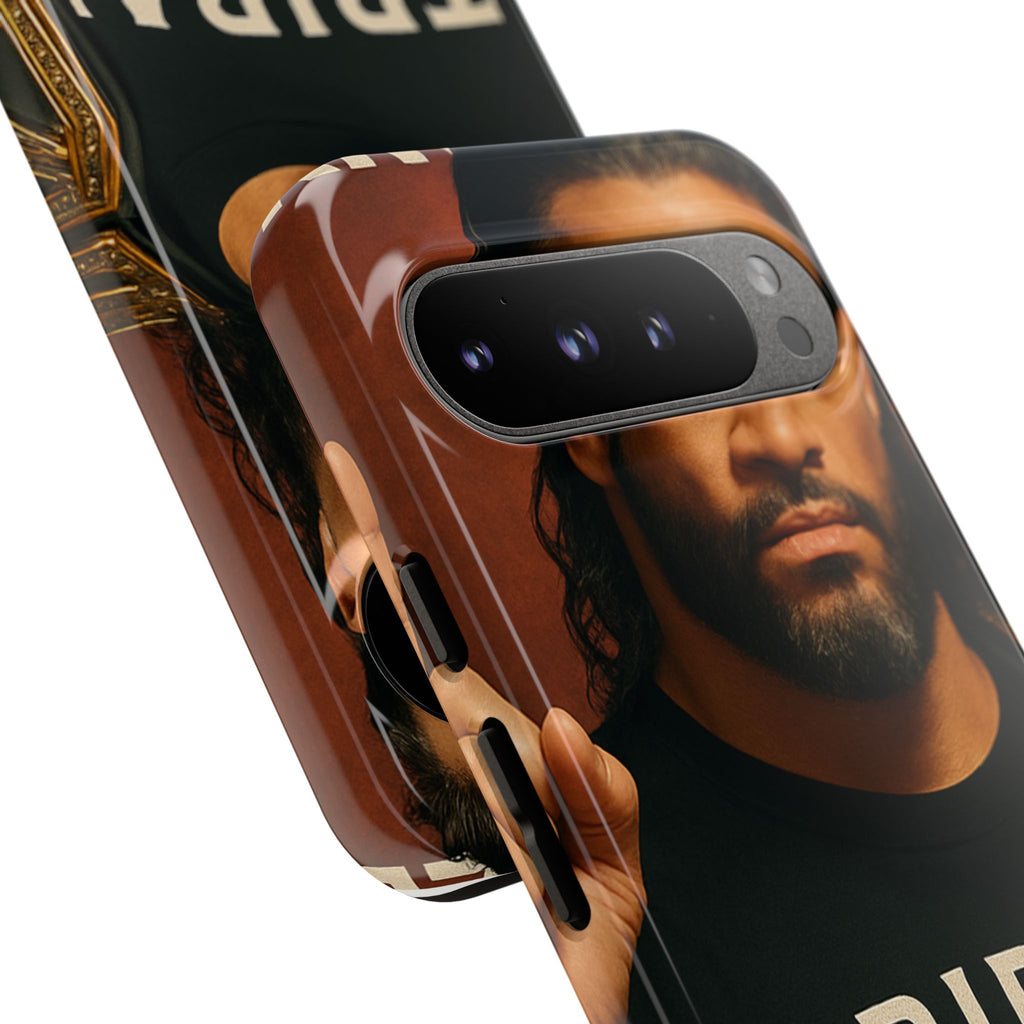 Tribal Chief Phone Case, Tough Cases, Wrestler Fan Gift, Sporty Accessories, WWE Inspired Cover, Unique Mobile Protection