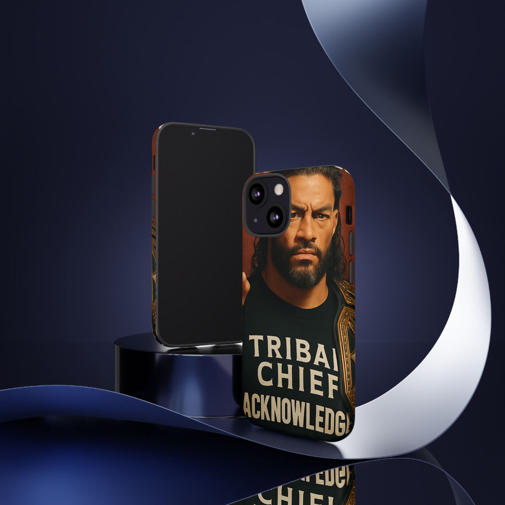 Tribal Chief Phone Case, Tough Cases, Wrestler Fan Gift, Sporty Accessories, WWE Inspired Cover, Unique Mobile Protection